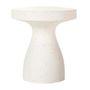 Autres tables - TABLE AUXILIAIRE SEDIT BLANCHE 51x51x55 CM - ETHAN CHLOE