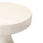Autres tables - TABLE AUXILIAIRE SEDIT BLANCHE 51x51x55 CM - ETHAN CHLOE