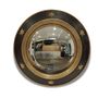 Mirrors - CONVEX MIRROR WOOD FRAME WITH STARS - DIAMETER 44 CM - TWO FINISHINGS - CASTORINA 1895