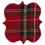 Table linen - Tartan Polycotton Mini Trivet - LA GALLINA MATTA