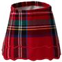 Homewear - Lampshade Cover for Rechargeable Lamp in Tartan Polycotton - LA GALLINA MATTA