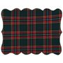 Table linen - Tartan Polycotton Placemat Krinkle - LA GALLINA MATTA