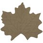 Table linen - Coated Linen Placemat Leaf Shaped - LA GALLINA MATTA