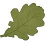 Table linen - Coated Linen Placemat Leaf Shaped - LA GALLINA MATTA