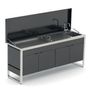 Barbecues - OASI Quattroporte Black Plancha Cooker - PLANET OUTDOOR