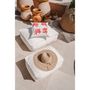 Equipements espace extérieur - Coussin de sol extérieur déhoussable blanc S - MX HOME