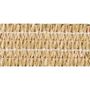 Equipements espace extérieur - Coussin de sol extérieur en tissu effet raphia a frange M - MX HOME