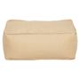 Equipements espace extérieur - Coussin de sol extérieur en tissu effet raphia M - MX HOME