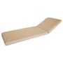 Equipements espace extérieur - Matelas extérieur pour transat - déhoussable en tissu effet raphia - MX HOME