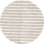 Equipements espace extérieur - Lit bain de soleil extérieur en mousse 1 place beige et blanc - MX HOME