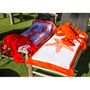 Accessoires de déco extérieure - Coussin extérieur crabe rouge vif - MX HOME