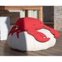 Accessoires de déco extérieure - Coussin extérieur crabe rouge vif - MX HOME