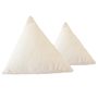 Accessoires de déco extérieure - Coussin pyramide en bouclette S - MX HOME