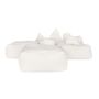Canapés de jardin - Canapé-pouf modulable en bouclette (6 modules) - MX HOME