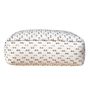 Equipements espace extérieur - Coussin de sol déhoussable S - tissu blanc poils multi couleur - MX HOME