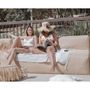 Lawn sofas - Modular bench sofa - Removable 3-seater cover Exterior - MX HOME