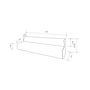 Canapés de jardin - Canapé banquette modulable - Déhoussable 3 places Extérieur - MX HOME
