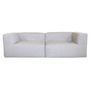 Canapés de jardin - Canapé modulable - Déhoussable 3 places- Effet Lin Extérieur - MX HOME
