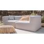 Canapés de jardin - Canapé modulable - Déhoussable 3 places- Effet Lin Extérieur - MX HOME