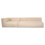 Canapés de jardin - Canapé modulable - Déhoussable 4/5 places - Effet Raphia - Extérieur - MX HOME