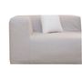 Lawn sofas   - Modular corner sofa - Removable 5/6 seater cover - Natural linen - MX HOME