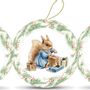 Christmas garlands and baubles - Cardboard Christmas Ornament 10 cm – 'Under the Mistletoe' - NESTLER GMBH FEINKARTONAGEN