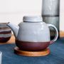 Tasses et mugs - Soft teapot glazed clay - KINTA