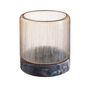 Decorative objects - Maïa glass and black sienna marble candle holder - CFOC