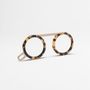 Lunettes - Fassamano Light Brown Havana / Polished rose gold + Boîte cadeau Delux - FASSAMANO