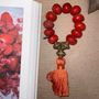 Sculptures, statuettes et miniatures - Recycled glass prayer bead sculpture - STUDIO JULIA ATLAS