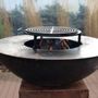 Barbecues - Quoco Piatto Large Corten Brazier - PLANET OUTDOOR