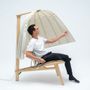 Chairs for hospitalities & contracts - Shanti cocoon chair - INNER DESIGN