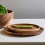 Platter and bowls - Rustic acacia plates - KINTA