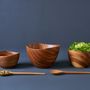 Platter and bowls - Flare acacia bowls - KINTA