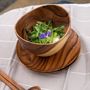 Platter and bowls - Flare acacia bowls - KINTA