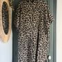 Peignoirs - Poncho serviette de bain Luxe - Leopard - ATELIER DUNE