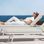 Deck chairs - SCOOP sun lounger - COUTURE JARDIN