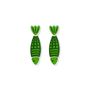 Bijoux - Boucles d'oreilles Green Fish - ISUWA