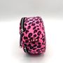 Sacs et cabas - Round Zip Jewelry Bag Fuchsia Leopard/Midnight - L I P P