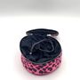 Sacs et cabas - Round Zip Jewelry Bag Fuchsia Leopard/Midnight - L I P P