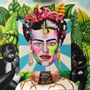 Objets personnalisables - Fauteuil Frida Kahlo CHAMIZO - LUVI'ART