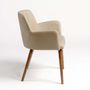 Chairs for hospitalities & contracts - DINING ARMCHAIR CRAIG WOOD-B - CRISAL DECORACIÓN