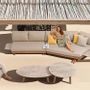 Lawn tables - LOUNGE oval coffee table - COUTURE JARDIN