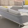 Lawn sofas   - SCOOP 3 seater sofa - COUTURE JARDIN