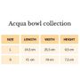 Bowls - ACQUA bowl collection - LOU ARTECERAMICA