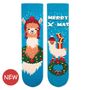 Chaussettes - Chaussettes Arty Noël Animaux - PIRIN HILL