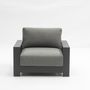 Lawn sofas   - SKY 1 seater armchair - COUTURE JARDIN