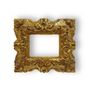 Cadres - Small frame “Bobolino” - hand carved wood - 13x12 cm - CASTORINA 1895