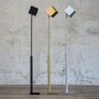 Floor lamps - CARRÉ - WIRED FLOOR READING LAMP - HISLE