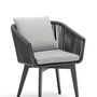 Fauteuils de jardin - Fauteuil de jardin DIVA en corde - COUTURE JARDIN